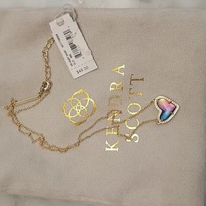 Kendra Scott Heart Necklace NWT
